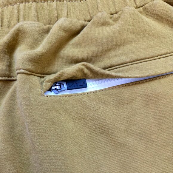 TLF Joggers Mens Small Yellow Sweatpants Athleisure Running Jogging Trendy - Picture 8 of 14